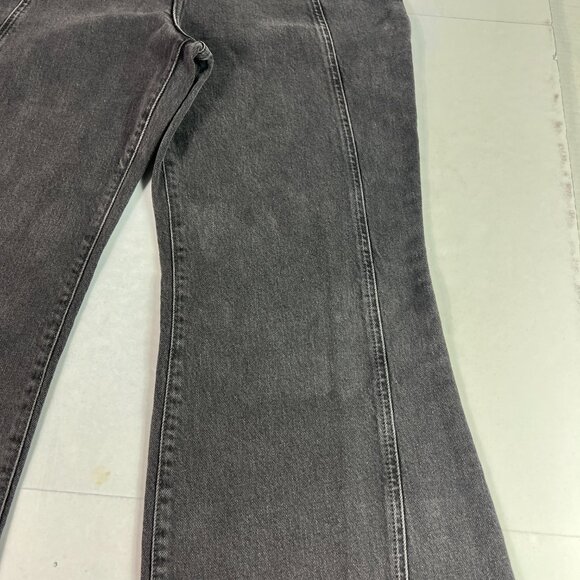 We The Free Jeans Women's 29x32* Florence High Rise Flare Black Denim Tag 30 - Picture 3 of 16